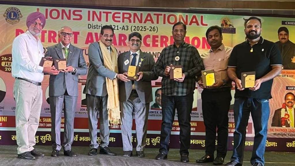 Lion Shiv Soni Honored with International Leadership Medal